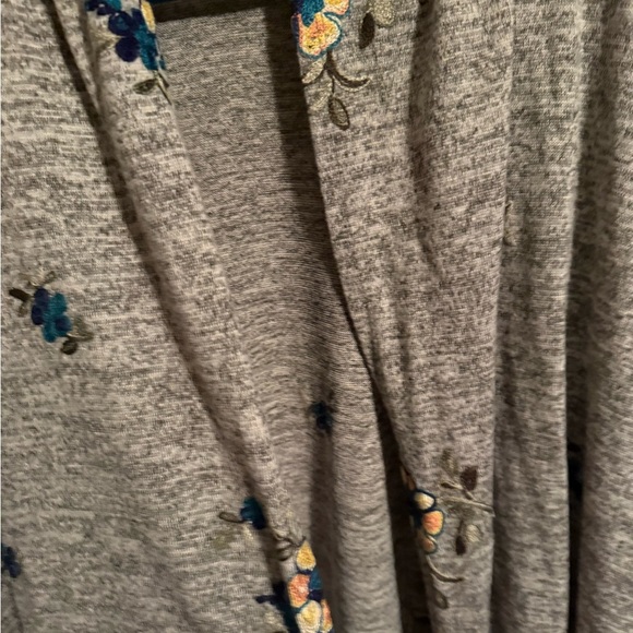 Anthropologie Fig & Flower Knit Cardigan Top β Size Large - Picture 6 of 8